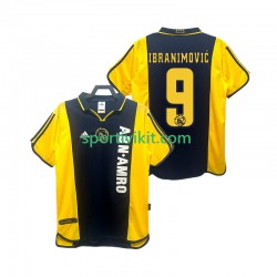 AFC Ajax IBRANIMOVIC 9 Retro 2000 2001 Uomo Maglia Seconda Manica Corta