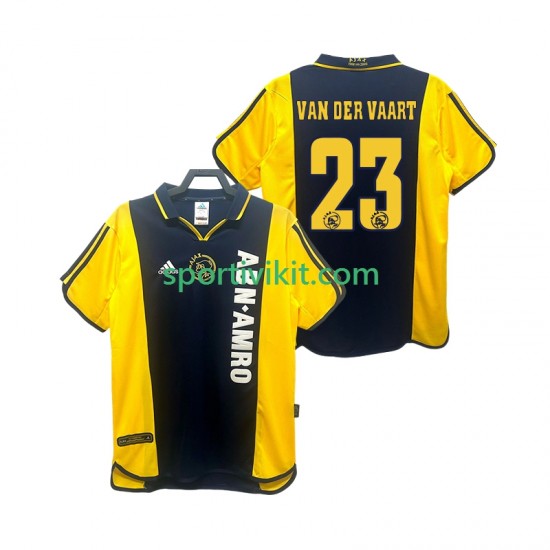 AFC Ajax VAN DER VAART 23 Retro 2000 2001 Uomo Maglia Seconda Manica Corta