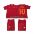 Completo da calcio Bambini AS Roma Totti 10 Retro 2017-2018 Maglia Prima Manica Corta