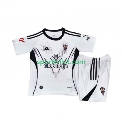 Completo da calcio Bambini Albacete Maglia Prima 2025-2026 Manica Corta