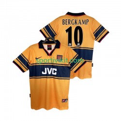 Arsenal BERGKAMP10 Retro 1997 1999 Uomo Maglia Seconda Manica Corta