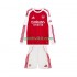 Completo da calcio Bambini Arsenal Maglia Prima 2025-2026 Manica Lunga
