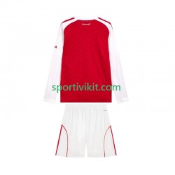 Completo da calcio Bambini Arsenal Maglia Prima 2025-2026 Manica Lunga