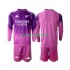 Completo da calcio Bambini Arsenal Portiere Maglia Terza 2025-2026 Manica Lunga