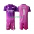 Completo da calcio Bambini Arsenal Portiere Raya 1 Maglia Terza 2025-2026 Manica Corta