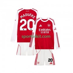 Completo da calcio Bambini Arsenal Noni Madueke 20 Maglia Prima 2025-2026 Manica Lunga