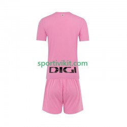 Completo da calcio Bambini Athletic Bilbao Portiere Maglia Seconda 2025-2026 Manica Corta