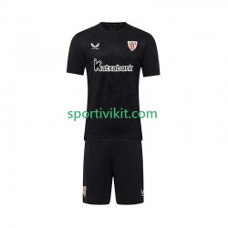 Completo da calcio Bambini Athletic Bilbao Portiere Maglia Prima 2025-2026 Manica Corta