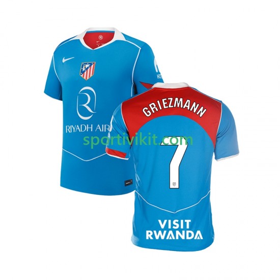 Atlético Madrid Antoine Griezmann 7 Uomo Maglia Terza 2025-2026 Manica Corta