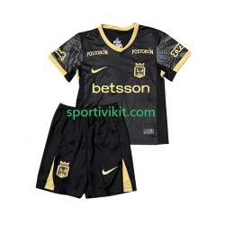 Completo da calcio Bambini Atletico Nacional Maglia Seconda 2025 Manica Corta
