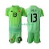 Completo da calcio Bambini Belgio Portiere Matz Sels 13 Maglia Prima 2025 Manica Corta