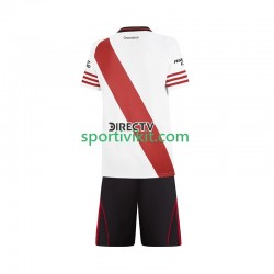 Completo da calcio Bambini CA River Plate Maglia Prima 2025-2026 Manica Corta