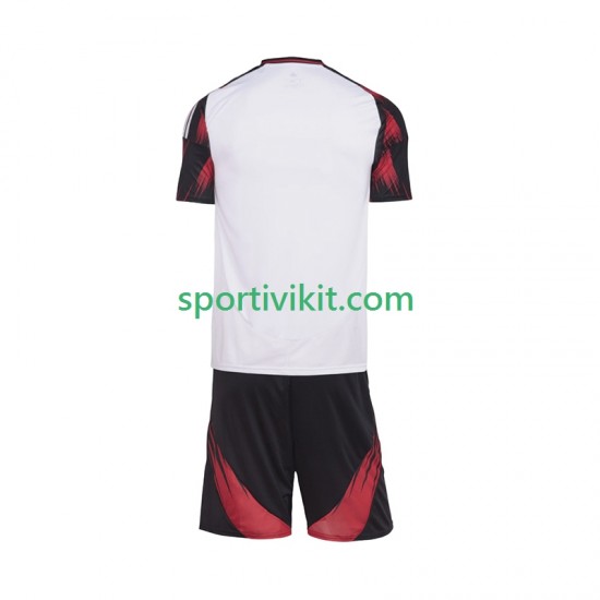 Completo da calcio Bambini CR Flamengo Maglia Seconda 2025-2026 Manica Corta