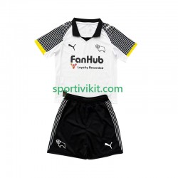 Completo da calcio Bambini Derby County Maglia Prima 2025-2026 Manica Corta