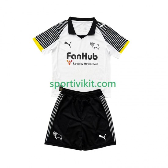 Completo da calcio Bambini Derby County Maglia Prima 2025-2026 Manica Corta