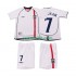 Completo da calcio Bambini Inghilterra BECKHAM 7 Retro 2002 Maglia Prima Manica Corta
