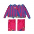 Completo da calcio Bambini FC Barcelona Retro 2005 2006 Maglia Prima Manica Lunga
