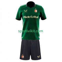 Completo da calcio Bambini Feyenoord Rotterdam Maglia Quarto 2025-2026 Manica Corta