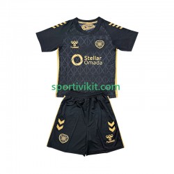 Completo da calcio Bambini Hearts Maglia Terza 2025-2026 Manica Corta