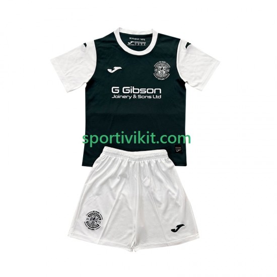 Completo da calcio Bambini Hibernian Maglia Prima 2025-2026 Manica Corta