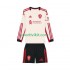 Completo da calcio Bambini Liverpool Maglia Seconda 2025-2026 Manica Lunga