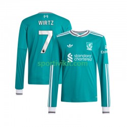 Liverpool Florian Wirtz 7 Uomo Maglia Terza 2025-2026 Manica Lunga