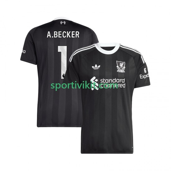 Liverpool Portiere Alisson Becker 1 Uomo Maglia Quarto 2025-2026 Manica Corta