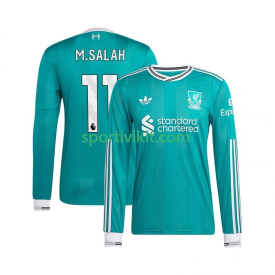 Liverpool Mohamed Salah 11 Uomo Maglia Terza 2025-2026 Manica Lunga