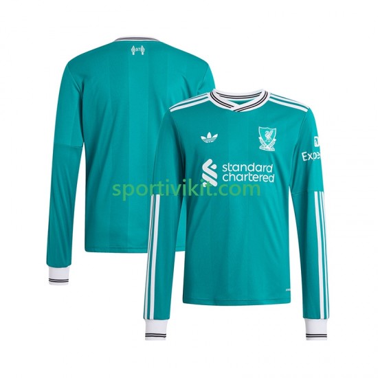 Liverpool Uomo Maglia Terza 2025-2026 Manica Lunga