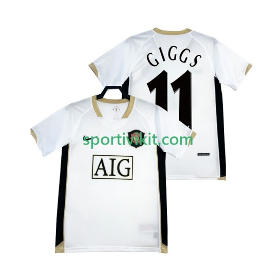 Manchester United GIGGS 11 Retro 2006-2007 Uomo Maglia Seconda Manica Corta