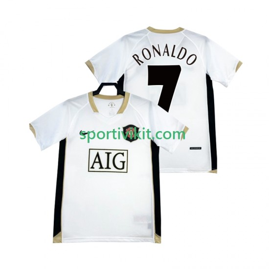 Manchester United RONALDO 7 Retro 2006-2007 Uomo Maglia Seconda Manica Corta