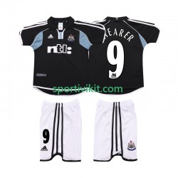 Completo da calcio Bambini Newcastle United SHEARER 9 Retro 2000 2001 Maglia Seconda Manica Corta