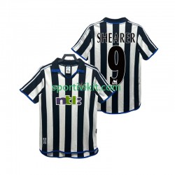 Newcastle United SHEARER 9 Retro 2000 2001 Uomo Maglia Prima Manica Corta