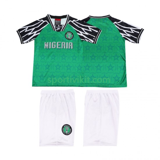 Completo da calcio Bambini Nigeria Retro 1995 Maglia Prima Manica Corta
