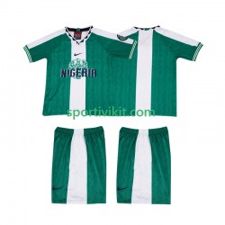 Completo da calcio Bambini Nigeria Retro 1996 Maglia Prima Manica Corta