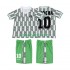 Completo da calcio Bambini Nigeria OKOCHA 10 Retro 1994 Maglia Seconda Manica Corta