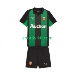 Completo da calcio Bambini RC Lens Maglia Seconda 2025-2026 Manica Corta