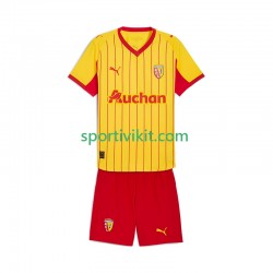 Completo da calcio Bambini RC Lens Maglia Prima 2025-2026 Manica Corta