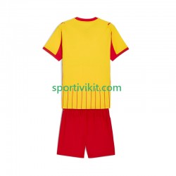 Completo da calcio Bambini RC Lens Maglia Prima 2025-2026 Manica Corta