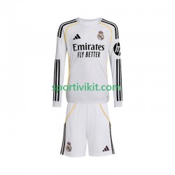 Completo da calcio Bambini Real Madrid Maglia Prima 2025-2026 Manica Lunga