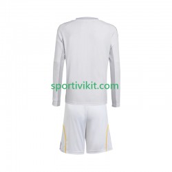 Completo da calcio Bambini Real Madrid Maglia Prima 2025-2026 Manica Lunga