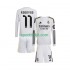 Completo da calcio Bambini Real Madrid Rodrygo 11 Maglia Prima 2025-2026 Manica Lunga