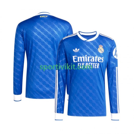 Real Madrid Uomo Maglia Terza 2025-2026 Manica Lunga