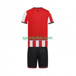 Completo da calcio Bambini Sheffield United Maglia Prima 2025-2026 Manica Corta