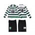 Completo da calcio Bambini Sporting CP Cristiano Ronaldo 28 Retro 2001 2003 Maglia Prima Manica Lunga