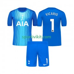 Completo da calcio Bambini Tottenham Hotspur Portiere Guglielmo Vicario 1 Maglia Seconda 2025-2026 Manica Corta