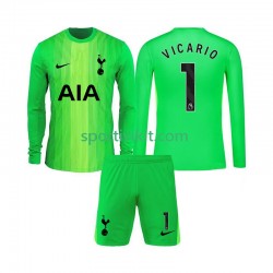 Completo da calcio Bambini Tottenham Hotspur Portiere Guglielmo Vicario 1 Maglia Prima 2025-2026 Manica Lunga