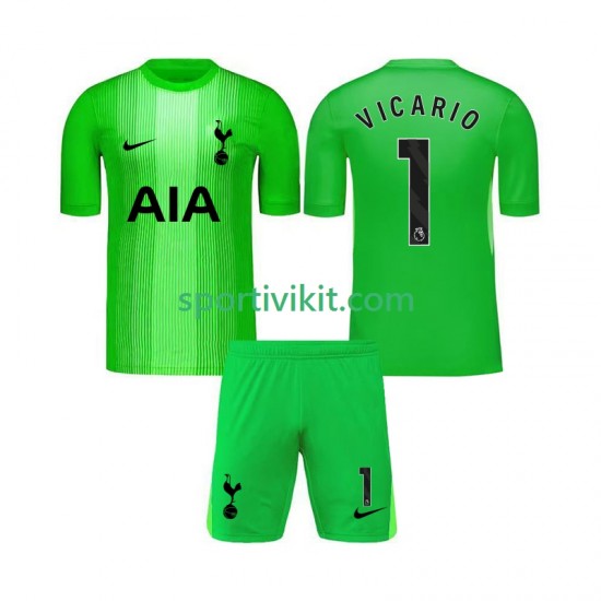 Completo da calcio Bambini Tottenham Hotspur Portiere Guglielmo Vicario 1 Maglia Prima 2025-2026 Manica Corta