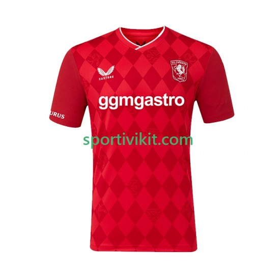 Twente Uomo Maglia Prima 2025-2026 Manica Corta