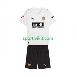 Completo da calcio Bambini Valencia CF Maglia Prima 2025-2026 Manica Corta
